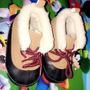 Baby boy foam duck boots